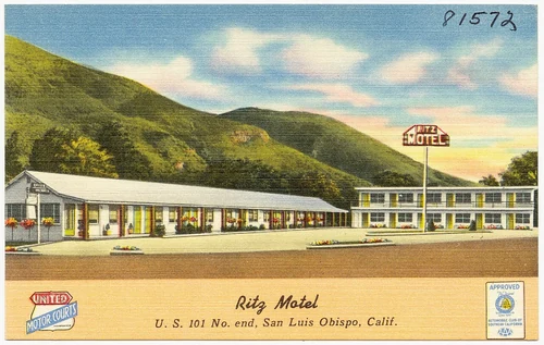 Ritz Motel, U. S. 101, No. end, San Luis Obispo, Calif